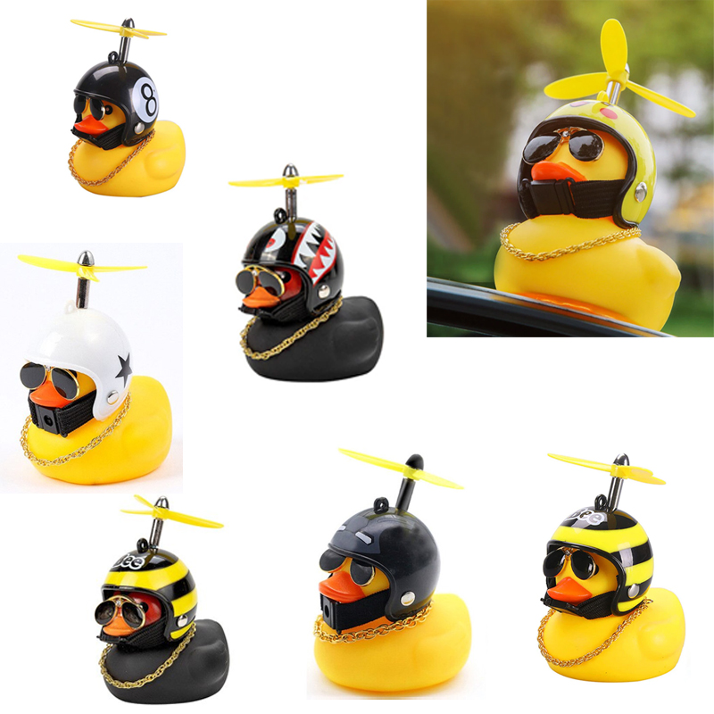 Aero Cycling Helmet - Brinquedo de pato de borracha para