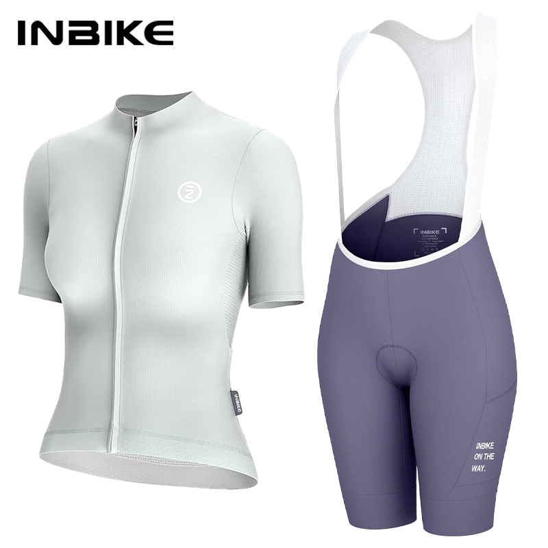 Cycling Gear Ladies - Conjunto de Jersey de Ciclismo Feminino