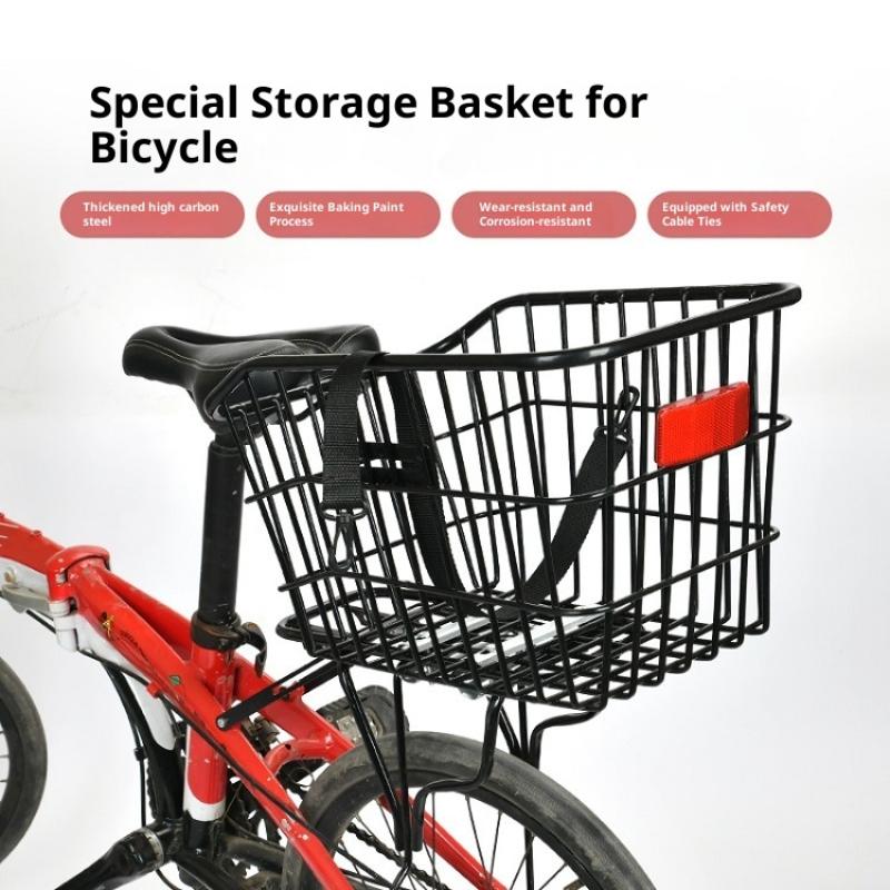 Cycling Gear Shelf - Cesto Traseiro para Bicicleta com Luz