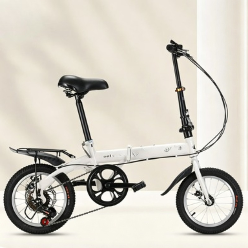 Cycling Gear Gifts - Bicicleta Dobrável de 12/14 Polegadas para