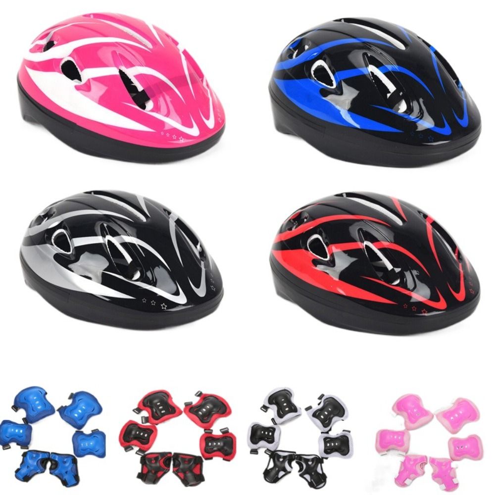 Cycling Safety Gear For Kids - Almofadas de joelho e cotovelo para