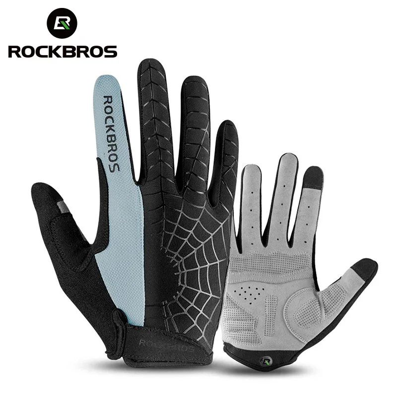 Cycling Gear Ladies - Rockbros primavera luvas de ciclismo dedo