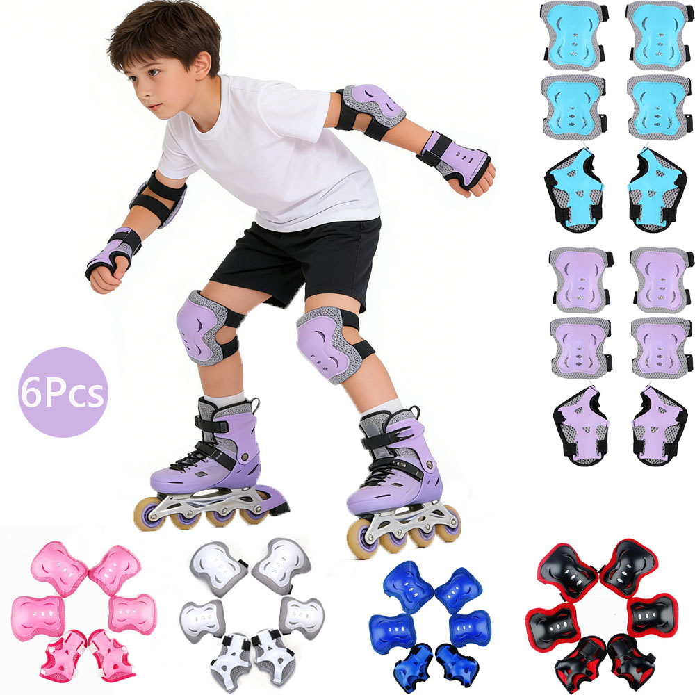 Cycling Safety Gear For Kids - Joelheiras infantis cotoveleiras de 3 a
