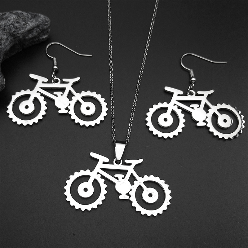 Conjunto de joias com pingente - Cycling Gear Gifts avaliação e preço