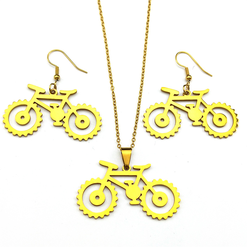 Conjunto de joias com pingente - Cycling Gear Gifts avaliação e preço