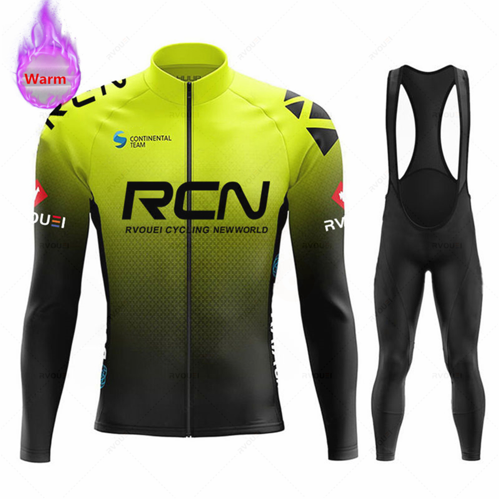 Conjunto de Jersey Térmico de  - Cycling Gear Clothing avaliação e preço