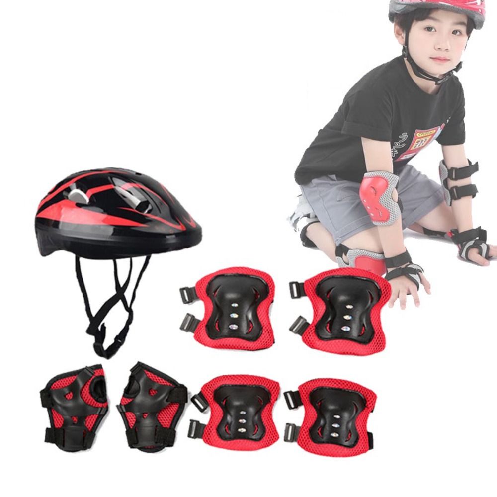 Almofadas de joelho e cotovelo - Cycling Safety Gear For Kids avaliação e preço