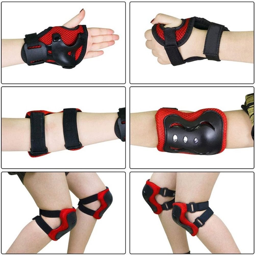 Almofadas de joelho e cotovelo - Cycling Safety Gear For Kids avaliação e preço