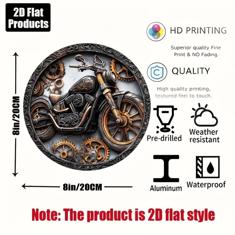 Sinal de metal vintage para mo - Cycling Gear Gifts avaliação e preço