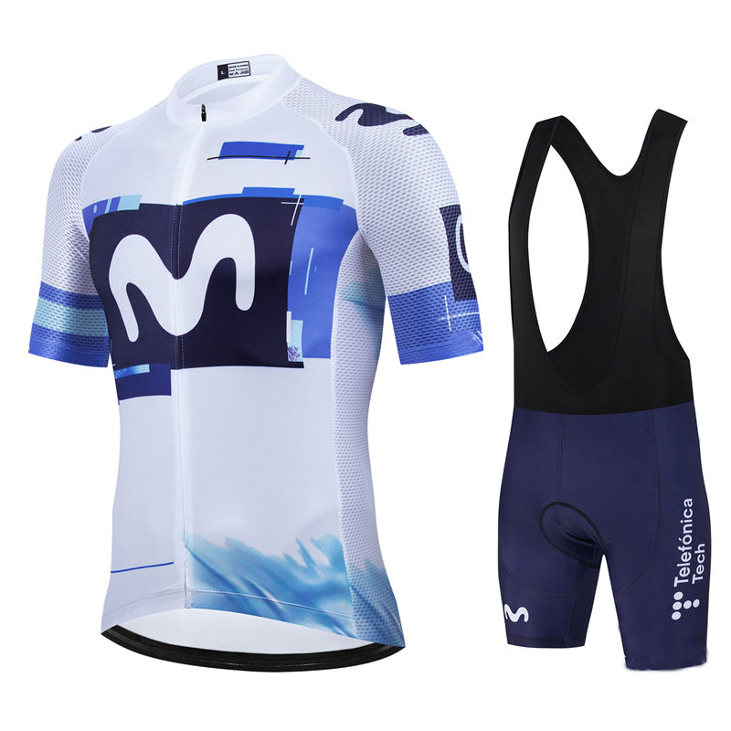 Movistar pro equipe verão cami - Cycling Gear Clothing avaliação e preço