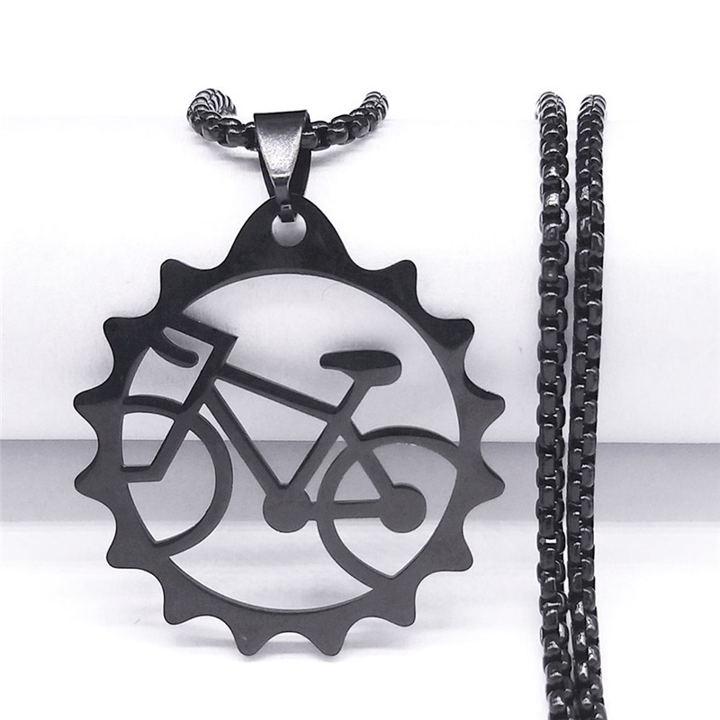Colar de Aço Inoxidável com Pi - Cycling Gear Gifts avaliação e preço