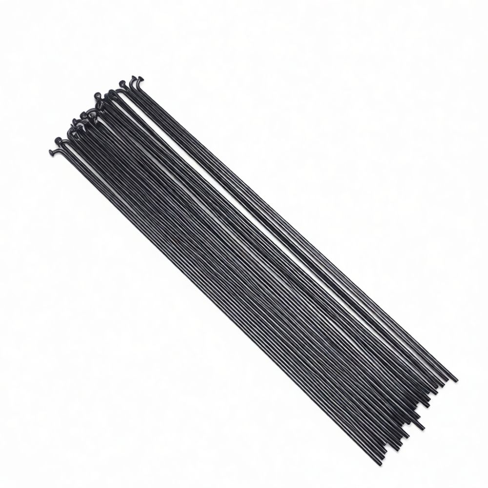 Raios de Bicicleta de Aço 12G, - Cycling Gear Black avaliação e preço