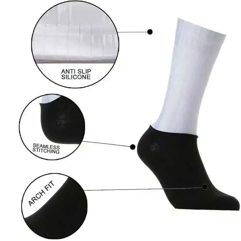 1 par de meias atléticas mascu - Cycling Gear Gifts avaliação e preço
